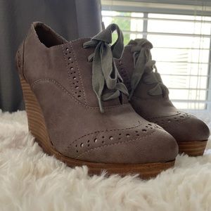 Restricted Wedge Booties